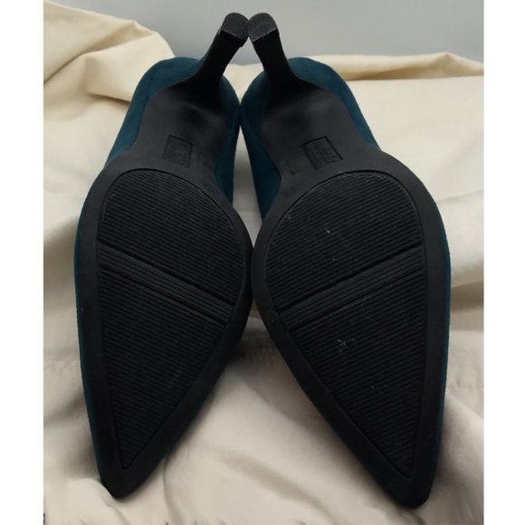 NWOT "Janine" Teal Dress Heels by Flex Comfort - Picture 5 of 5